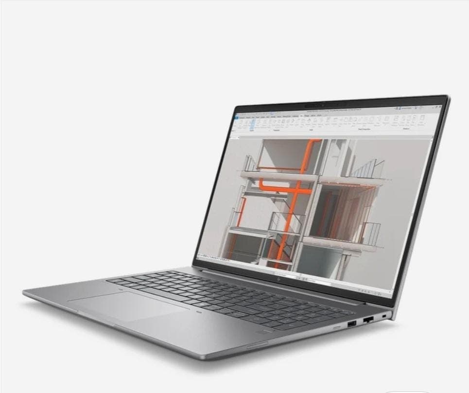 Hp ZBook X G1i 16 Laptop, Intel Core Ultra 9 285H Processor, 32GB RAM, 1TB SSD, 8GB Nvidia RTX PRO 2000 Graphics, 16" WUXGA Display, Windows 11 Pro, English & Arabic Backlit Keyboard, 1 Year Warranty | B30L4ES