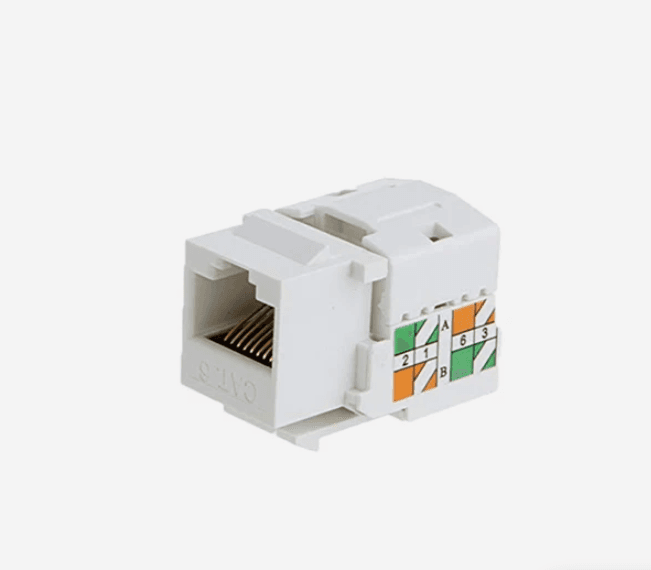 GENUINE KEYSTONE JACK CAT6 UTP - 90°